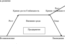 Модель жизненного цикла предприятия